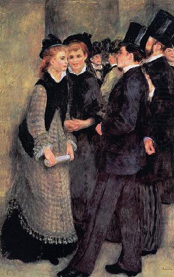 Pierre-Auguste Renoir La sortie de Conservatorie china oil painting image